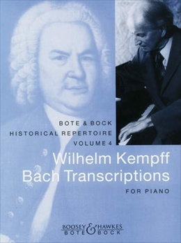 Bach Transcriptions for piano  ケンプ編バッハ10の小品  