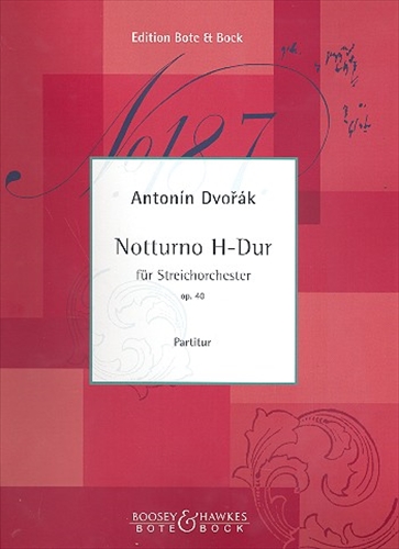 【特価品】NOTTURNO OP.40&nbsp;&nbsp;弦楽合奏のためのノットゥルノ（大型スコア）&nbsp;&nbsp;
