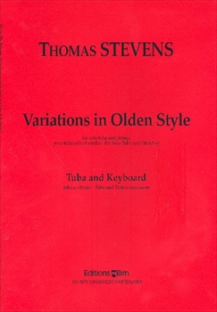 VARIATIONS IN OLDEN STYLE  古風な様式による変奏曲　（チューバとピアノ）  