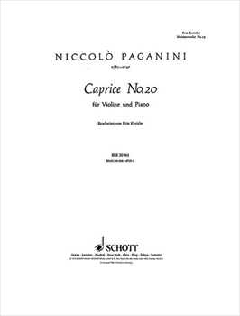 CAPRICE NO.20  カプリス第20番（クライスラー編）（ヴァイオリン、ピアノ）  