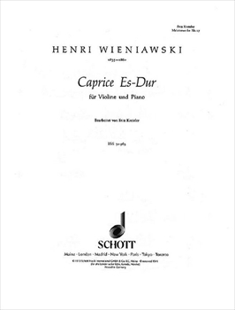 CAPRICE Es(OP.10-5) Alla Saltarella  カプリス　変ホ長調　作品10-5（クライスラー編）（ヴァイオリン、ピアノ）  
