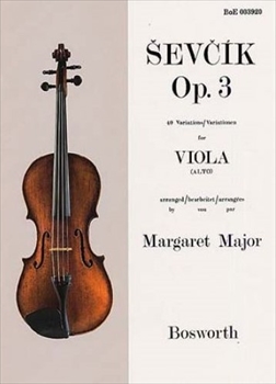 Op.3  セブシック教本（ヴィオラ用）　40の変奏曲　作品3  