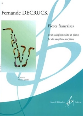 PIECES FRANCAISES  フランス風小品集（アルトサクソフォン、ピアノ）  