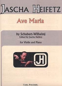 AVE MARIA(HEIFETZ)  アヴェマリア（ウィルヘルミ編曲）（ハイフェッツ校訂）（ヴァイオリン、ピアノ）  