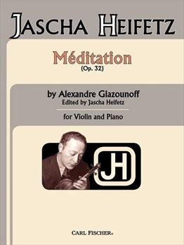 MEDITATION OP.32(HEIFETZ)  瞑想曲　作品32（ハイフェッツ校訂）（ヴァイオリン、ピアノ）  