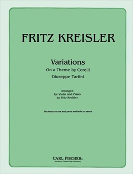 VARIATIONS ON A THEME BY CORELLI  コレルリの主題による変奏曲（クライスラー編）（ヴァイオリン、ピアノ）  