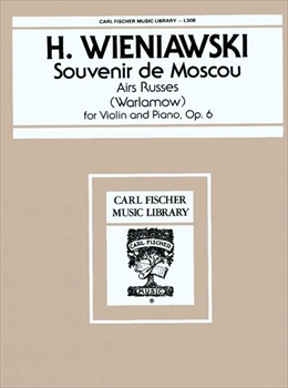 SOUVENIR DE MOSCOW OP.6  モスクワの思い出　作品6（ヴァイオリン、ピアノ）  