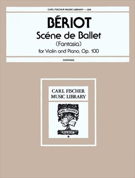 SCENE DE BALLET OP.100  バレエの情景　作品100（ヴァイオリン、ピアノ）  