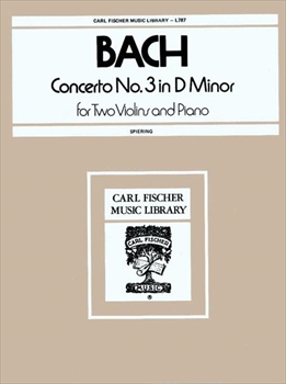 2VIOLIN CONCERTO BWV1043  2台のヴァイオリンのための協奏曲 ニ短調 BWV1043（ピアノリダクション）  