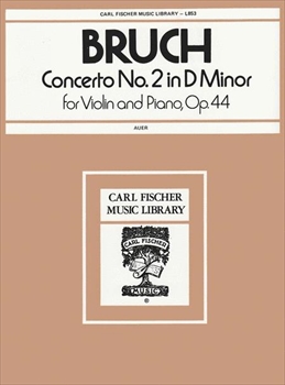 VN.CONCERTO NO.2 OP.44(AUER)  ヴァイオリン協奏曲第2番 ニ短調　作品44（アウアー校訂）（ヴァイオリン、ピアノ）  