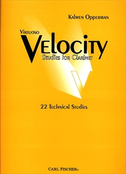 VIRTUOSO VELOCITY STUDIES(22 TECHNICAL STUDIES)  熟練者用高速練習曲（クラリネットソロ）  