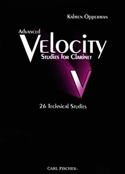 ADVANCED VELOCITY STUDIES  上級用高速練習曲（クラリネットソロ）  