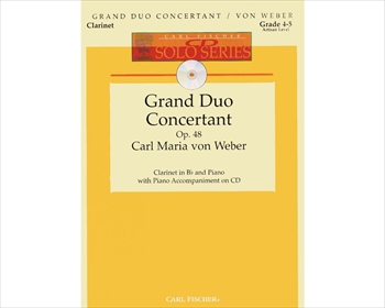 【特価品】GRAND DUO CONCERTANTE OP.48  グラン・デュオ・コンチェルタンテ　作品48（クラリネット、ピアノ）  