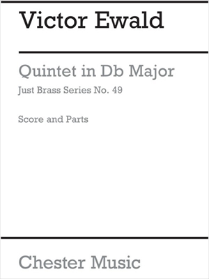 【特価品】QUINTET D FLAT MAJOR  金管五重奏曲第3番 変ニ長調（フィリップジョーンズ編集版）  