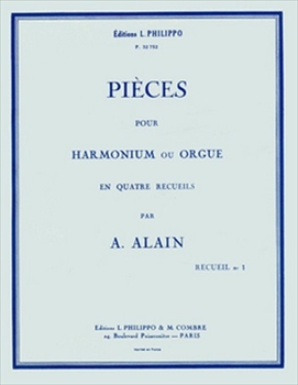 PIECES RECUEIL 1  オルガンまたはハルモニウムのための小品集 第1巻  