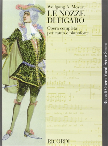 NOZZE DI FIGARO KV492  歌劇「フィガロの結婚」（ペーパーバック版）（ピアノ伴奏ヴォーカルスコア）  