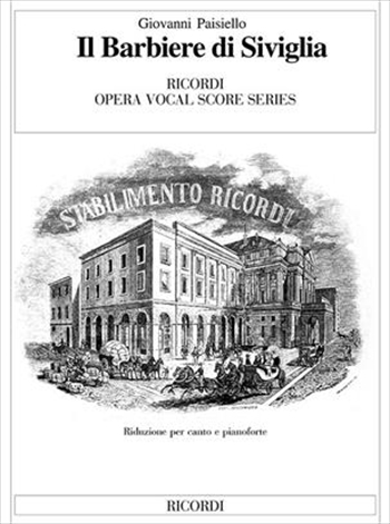 IL BARBIERE DI SIVIGLIA  歌劇「セヴィリアの理髪師」（ピアノ伴奏ヴォーカルスコア）  