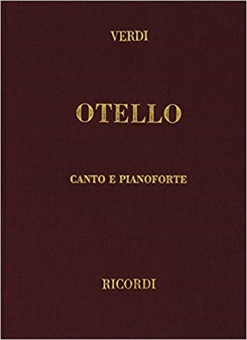 OTELLO(HARD COVER)(IT/E)  歌劇「オテロ」（ハードカヴァー版）（イタリア語+英語）（ピアノ伴奏ヴォーカルスコア）  