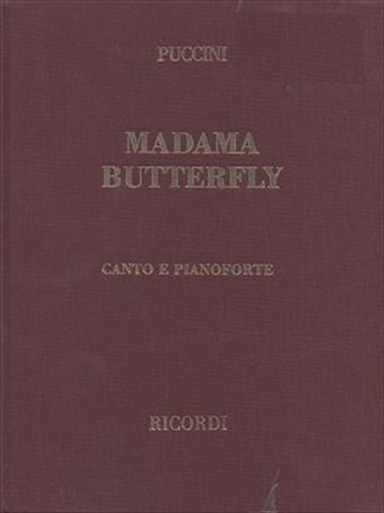 MADAMA BUTTERFLY(HARD COVER)  歌劇「蝶々夫人」（ハードカヴァー版）（ピアノ伴奏ヴォーカルスコア）  