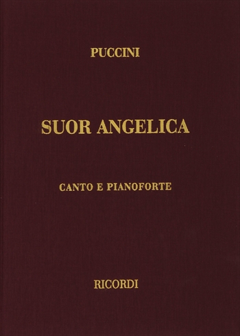 SUOR ANGELICA(HARD COVER)  歌劇「修道女アンジェリカ」（ハードカヴァー版）（ピアノ伴奏ヴォーカルスコア）  