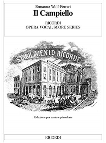 IL CAMPIELLO  歌劇「イル・カンピエッロ」（ピアノ伴奏ヴォーカルスコア）  