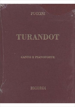 TURANDOT(IT/G)(HARD COVER)  歌劇「トゥーランドット」(イタリア語/ドイツ語)（ハードカヴァー版）  