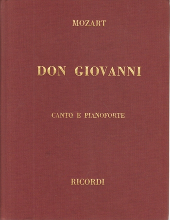 DON GIOVANNI(HORD COVER)  歌劇「ドン・ジョバンニ」（ハードカヴァー版）  