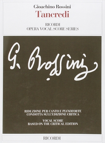 TANCREDI  歌劇「タンクレディ」（ピアノ伴奏ヴォーカルスコア）  
