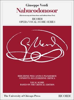 NABUCODONOSOR(IT/G)  歌劇「ナブッコ」（批判校訂版）（イタリア語/ドイツ語）（ピアノ伴奏ヴォーカルスコア）  
