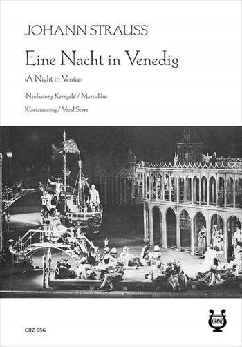 EINE NACHT IN VENEDIG(G/E)  喜歌劇「ヴェネツィアの一夜」（ドイツ語/英語）（ピアノ伴奏ヴォーカルスコア）  