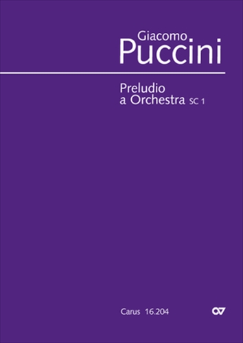 【特価品】Preludio a Orchestra SC1  オーケストラのための前奏曲（W.Ludewigによる補完）  