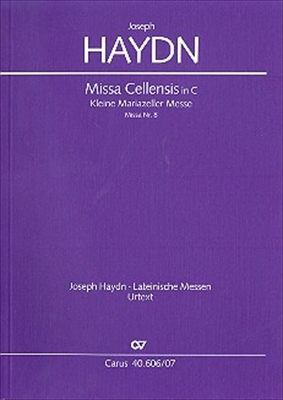 【特価品】Missa Cellensis(Mariazeller-Messe) Hob. XXII:8  マリアツェル・ミサ ハ長調  