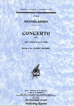 CONCERTO OP.64&nbsp;&nbsp;ヴァイオリン協奏曲 ホ短調 作品64（ヴァイオリン、ピアノ）&nbsp;&nbsp;
