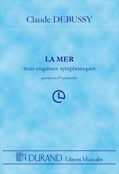 LA MER  海 - 管弦楽のための3つの交響的素描（中型スコア）  