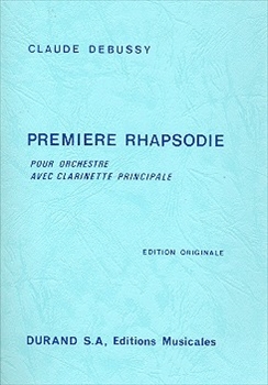 PREMIERE RHAPSODIE(CLARINET)  第1狂詩曲（中型スコア）  