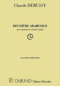 【特価品】ARABESQUE NO.2  アラベスク 第2番（クラリネットとピアノ）  