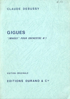 GIGUES(IMAGE NO.1)  管弦楽のための映像より　第1曲「ジーグ」（小型スコア）  