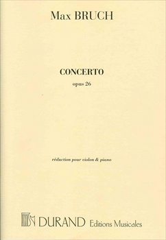 CONCERTO NO.1 OP.26  ヴァイオリン協奏曲第1番 ト短調 作品26（ヴァイオリン、ピアノ）  
