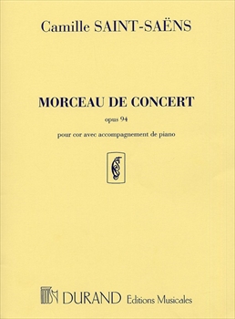MORCEAU DE CONCERT OP.94  演奏会用小品（ホルン、ピアノ）  