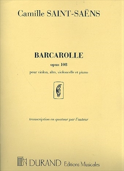 BARCAROLLE OP.108