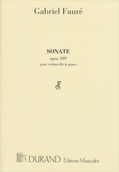 SONATE NO.1 OP.109  チェロソナタ第1番（チェロ、ピアノ）  