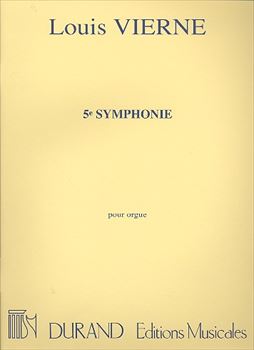 【特価品】SYMPHONIE NO.5 OP.47  オルガン交響曲第5番（オルガンソロ）  