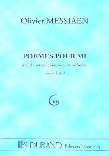 POEMES POUR MI(LIVRE 1 & 2)  ミのための詩（中型スコア）  