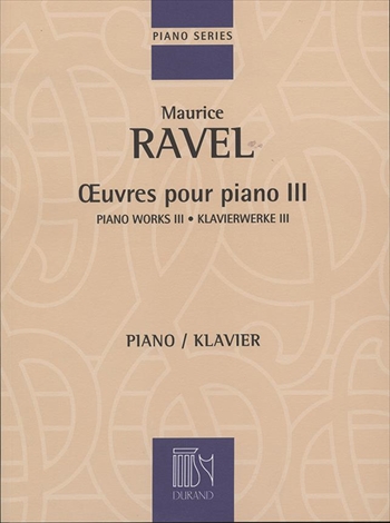 OEUVRES POUR PIANO VOL.3  ピアノ作品集第3巻（ピアノソロ）  