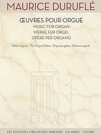 OEUVRES POUR ORGUE  オルガン作品集  