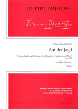 AUF DER JAGD OP.373&nbsp;&nbsp;ポルカ「狩り」（大型スコア）&nbsp;&nbsp;