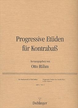 PROGRESSIVE ETUDEN BK.2  コントラバスのための漸進的な練習曲集 第2巻（コントラバスソロ）  