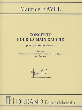 CONCERTO A LA MAIN GAUCHE  左手のためのピアノ協奏曲（中型スコア）  