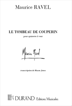TOMBEAU DE COUPERIN (WW5)  クープランの墓（木管五重奏編曲版）（大型スコア）  