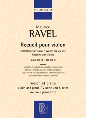 COLLECTION FOR VIOLIN VOL.2  ヴァイオリンコレクション第2巻（ヴァイオリン、ピアノ）  
